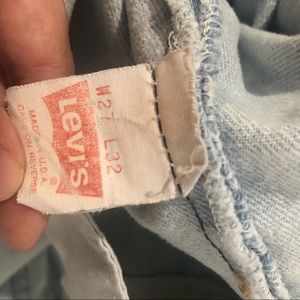 Vintage high waisted Levi’s